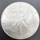 U.S. Mint 1987 American Eagle 1 oz Silver Coin .999 Business Uncertified BU