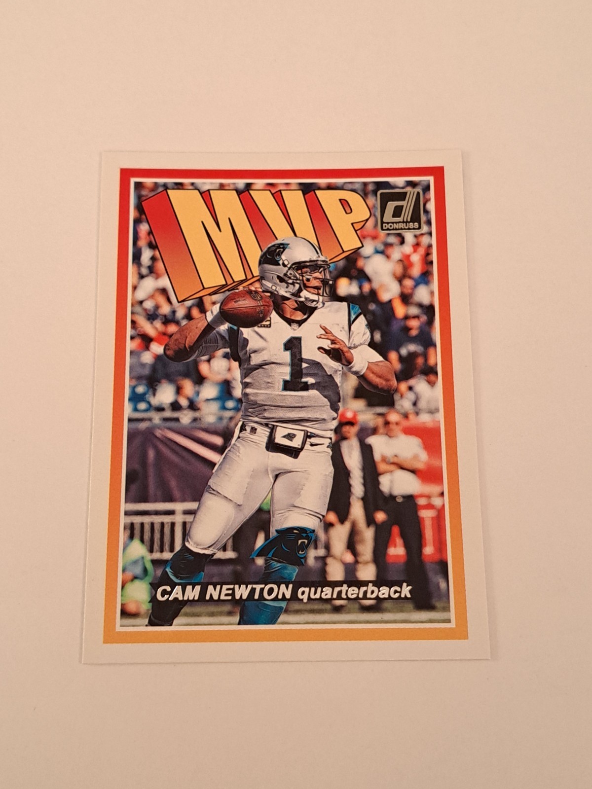 CAM NEWTON 2018 Panini Donruss Football MVP Insert #MVP-3 Panthers