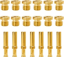 19 Pieces Jet Assortment Kit Carburetor Replacement Parts for S&S Cycle... 