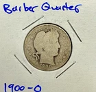1900-O Barber Quarter – New Orleans Mint Semi-Key Date