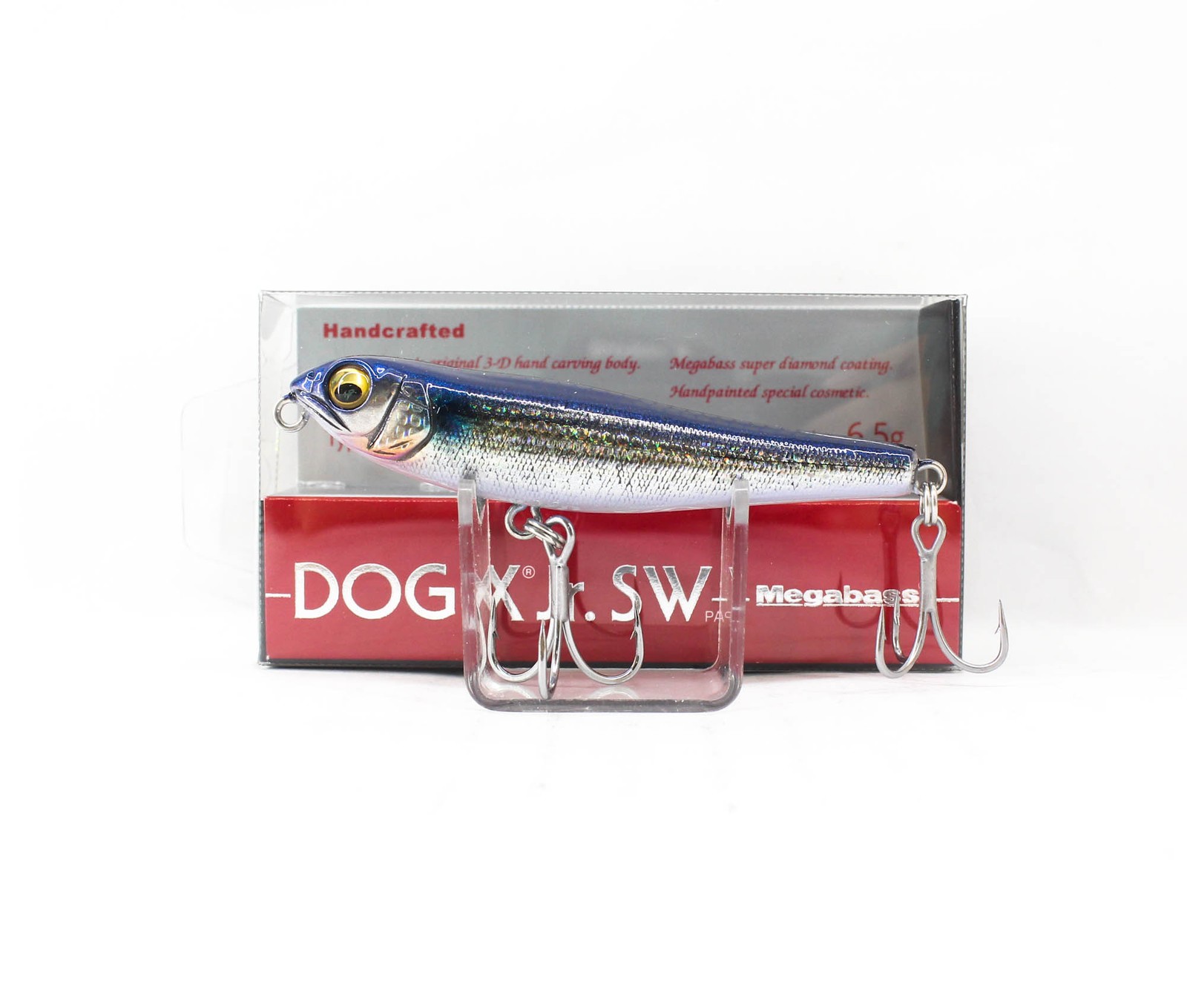 Megabass Dog X JR SW 71 mm 6.5 grams Floating Lure DD Bora (2108)