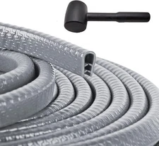 Car Door Edge Guards Gray, 32.85Ft(10M) Protector 32.8FT, Gray 