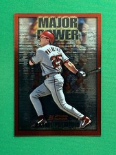 2000 Bowman Baseball Major Power #MP5 Rafael Palmeiro