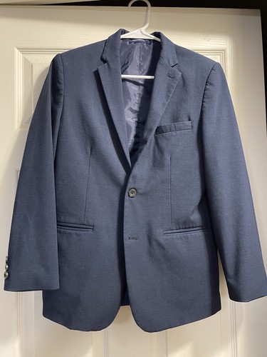 Boys Izod Navy Blazer Size 16 Regular - Picture 2 of 2