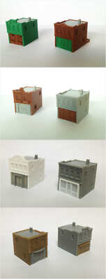 Railway Model Scene N Ratio 1:160 Classic European Style Store 2 Multiple Models