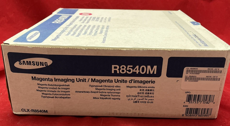 Unidad de imágenes Samsung CLX-R8540M/SEE magenta para Samsung CLX-8540ND Foto 2 de 4