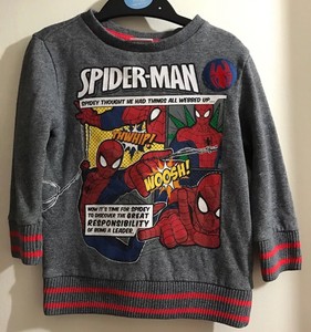 spiderman long sleeve top