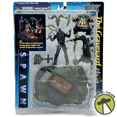 spawn the movieまとめ売り Spawn The Movie The Graveyard Playset 1997 McFarlane Toys