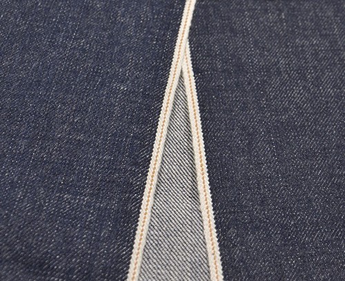 14.5oz Unsanforized Dark Selvedge Denim Fabric Slub Cotton Jean Cloth Wholesale - Picture 4 of 6