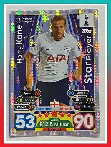 17/18 Topps Match Attax Premier League Trading Cards - Star Player - Picture 135 of 164