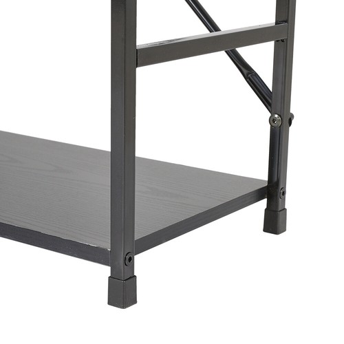 Metal Bookshelf Multifunctional Storage Display Bookcase Stand Unit Living Room - Picture 12 of 35