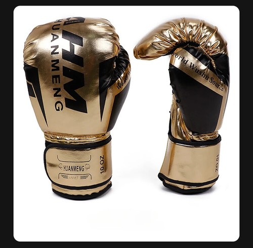 Boxing Gloves Sparring Gloves for Men PU Leather Sandbag Bag Muay Thai Fighting - Picture 22 of 31