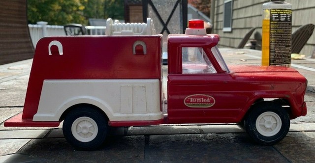tonka steel fire truck