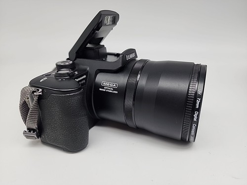 Panasonic Lumix DMC-FZ15 Digital 4MP Camera w/ Battery, 72MM UV Filter, Works - Picture 7 of 19