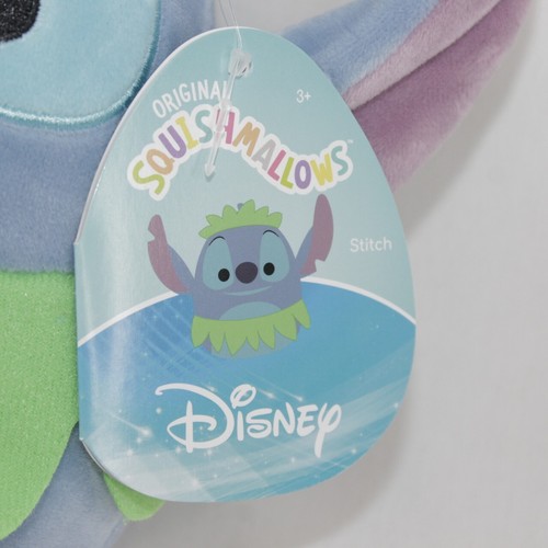 Squishmallows 7" Disney Stitch Hawaiian Hula Grass Skirt Plush Kellytoy New - Picture 2 of 6