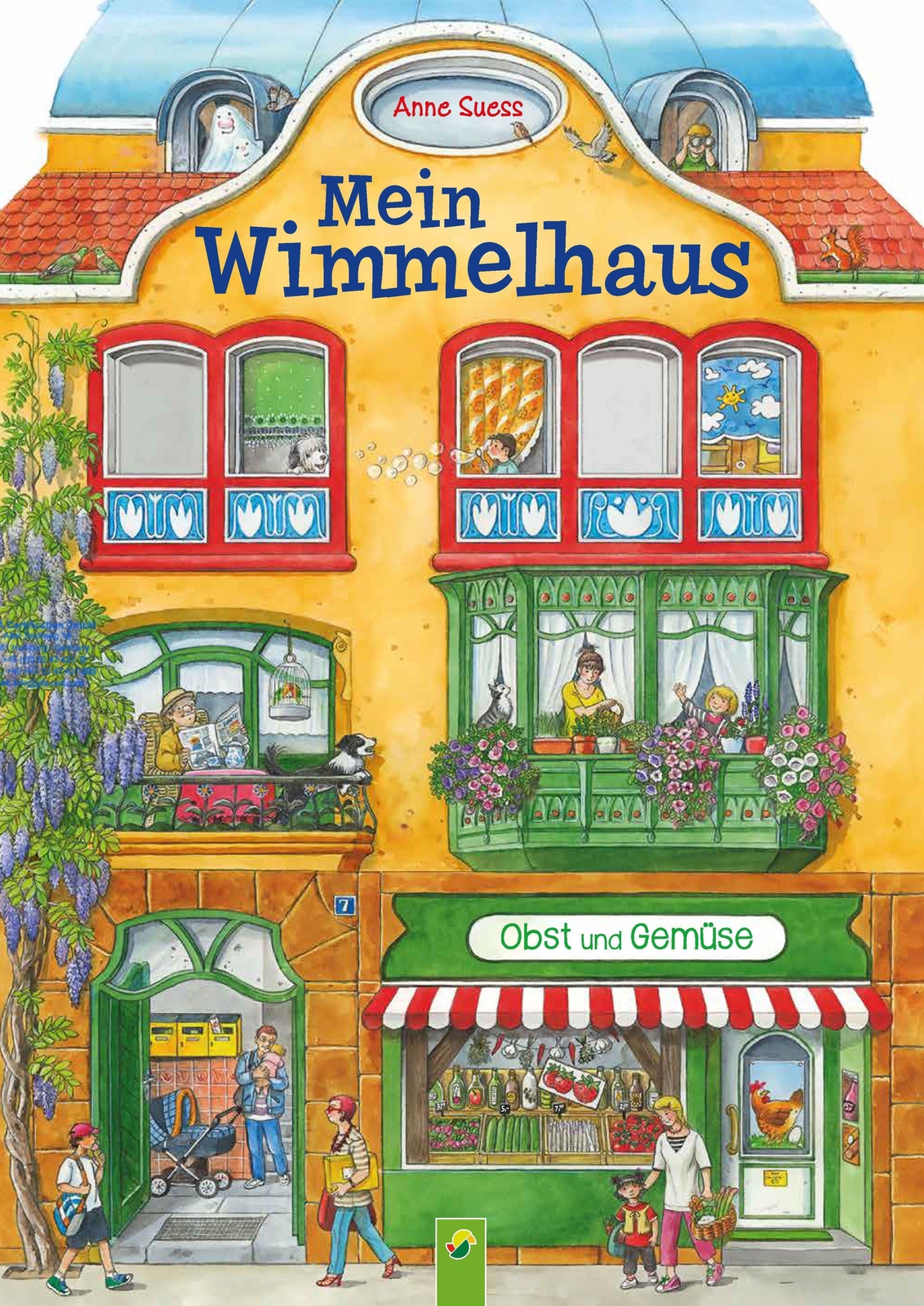 Thumbnail - Mein Wimmelhaus | Anne Suess | Mit Konturenstanzung, Guckfenstern Und
