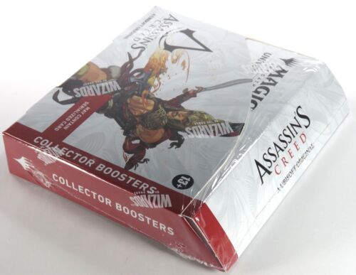 MTG Universes Beyond ASSASSIN'S CREED COLLECTOR Booster Box Magic The Gathering paquete de 12 sellado - Imagen 2 de 4