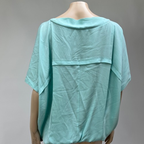 DVF Diane von Furstenberg Landy Seidenbluse Damen S Oversized Dolman S/S M6 - Bild 3 von 9