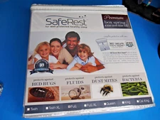 SafeRest Box Spring Protector – Full, Premium, Waterproof Mattress Cover