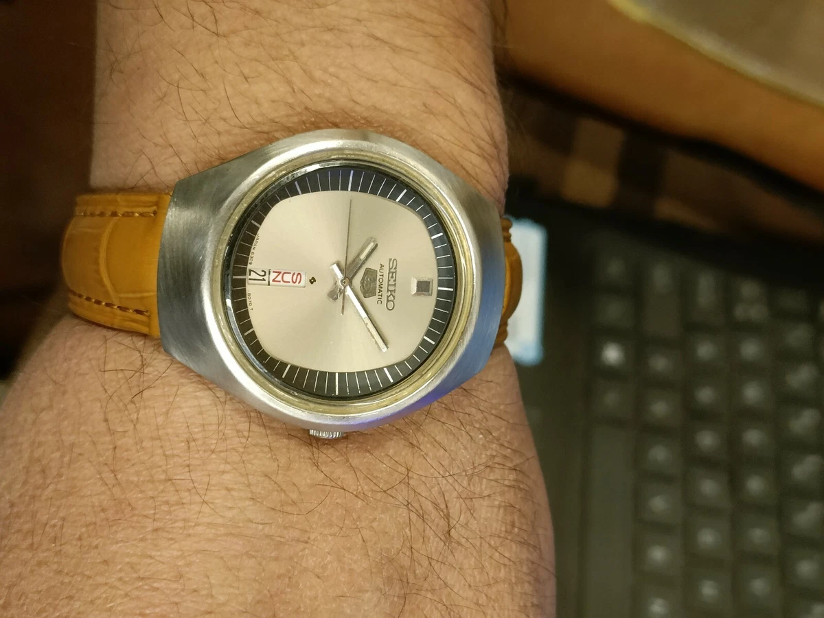 Seiko 5 Automatic 17 Jewels Day n Date Men s Authentic 6309 8079 Cal. Vintage