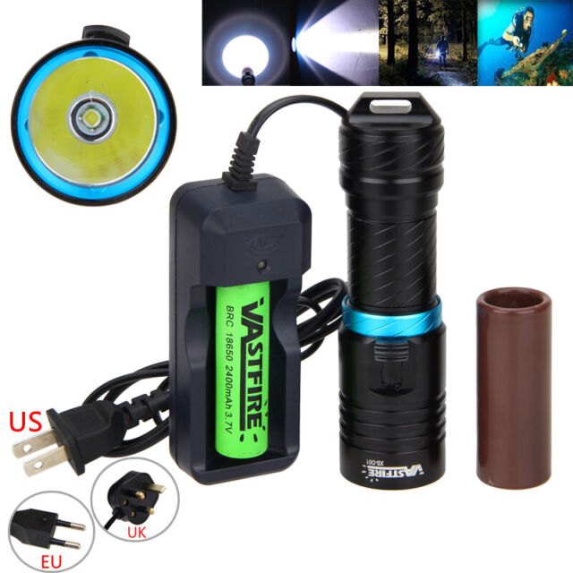 Underwater 100m Diving 10000LM LED Scuba Flashlight Torch 2665/1865 Lamp Underwater 100m Diving 10000LM LED Scuba Flashlight Torch 2665/1865 Lamp