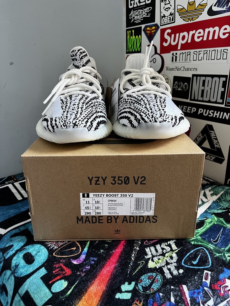 Adidas Yeezy Boost 350 v2 Zebra UK 10.5 | US 11 | EU 45 1/3 | Fast Dispatch   | eBay UK