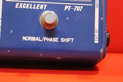 Vintage Maxon PT 707 Phaser Tone Pedal Effecter Guitar Stomp