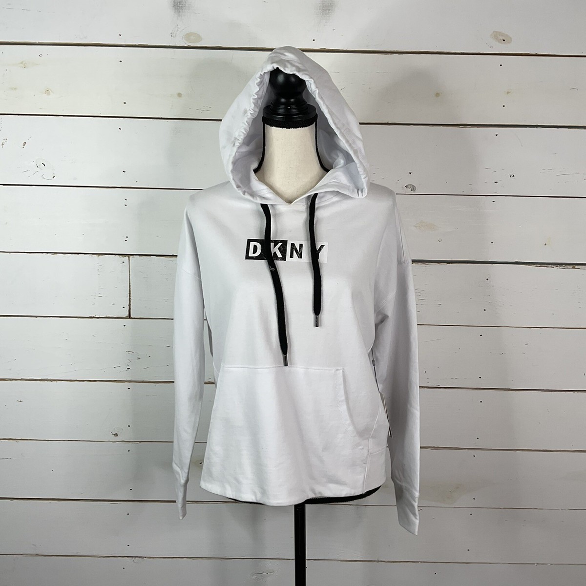 Zip Hoodie White Dkny Hoodie New DKNY Sport Logo Hoodie