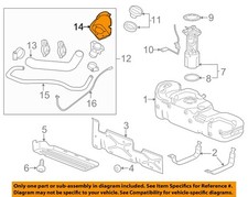 GM OEM 14-19 Sierra 1500 Fuel System Fuel System Components-Housing 23395441
