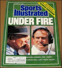 11/14/1988 Sports Illustrated Tom Landry Dallas Cowboys Chuck Noll Steelers USC