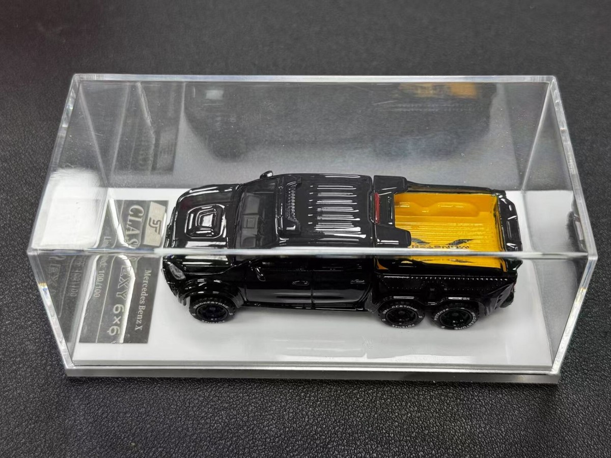 Modellino Auto 1/64 Mercedes-Benz Classe X Pickup 6x6, Resina, Collezione 2024, Marca SJF