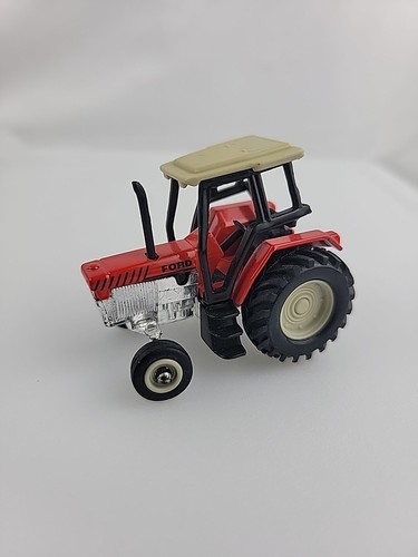 1999 Tonka Farm Equipment Red Harvester Tractor W/White Roof #15140 Maisto - Picture 5 of 11
