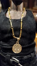 Custom Goldtone classic hiphop chains for 12"or 1/6 scale action figures