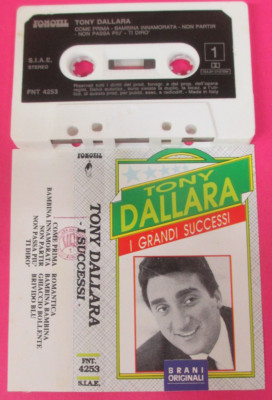 MC TONY DALLARA I grandi successi 1993 italy FONOTIL FNT. 4253 no cd lp vhs*