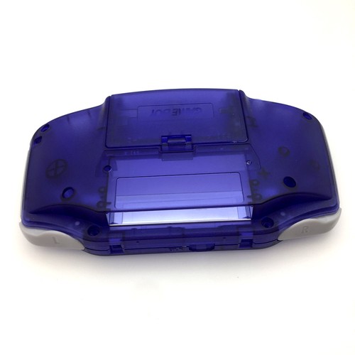 Housing Shell Case Cover for Nintendo Gameboy Advance/GBA - Clear Royal blue - Picture 8 of 21