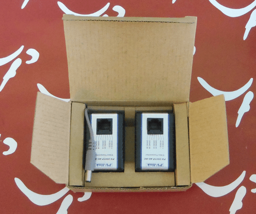 Kit 2 Adaptadores BNC BALUN PV3001P Transceptor CCTV - Imagen 1 de 2