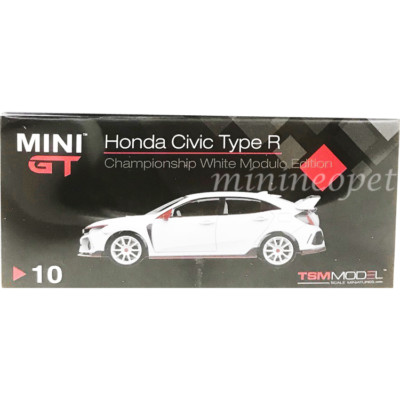 MINI GT MGT00010 2017 HONDA CIVIC TYPE R MODULO EDITION FK8 1/64