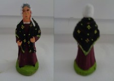 SANTON CARBONEL FEMME A LA CALEN  7 CM