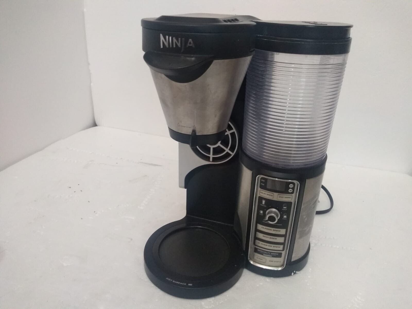 Ninja Specialty Coffee Maker with Fold-Away Frother and Glass Carafe CM401  - Costless WHOLESALE - Online Shopping!