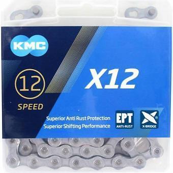 KMC Kette X12 EPT 126-Glieder 12-fach silber