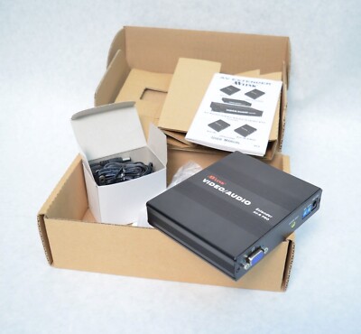 Avlink AV-R Pro VGA Video/Audio Extender w/ AC Adapter 180/300m