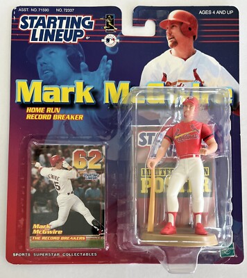 Starting Lineup Mark McGwire Home Run Record Breaker St Louis