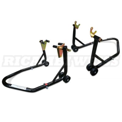 STVK Montageständer Motorrad SET hinten & vorne Aprilia Pegaso 650 Strada Trail