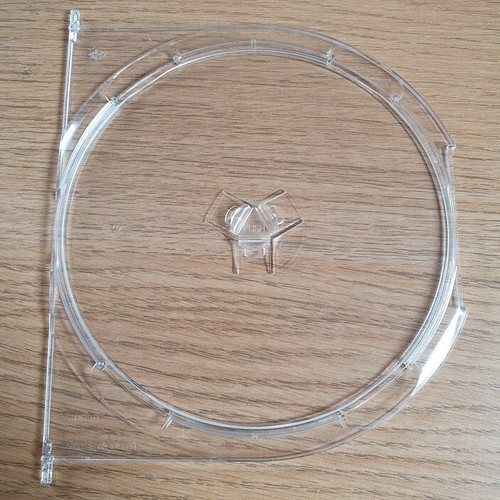Replacement CD DVD Case Swing Tray - Singles - Disc Holder - Pick Colour - Afbeelding 3 van 12
