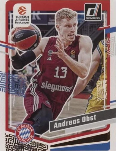 2023-24 Panini Donruss EuroLeague - Andreas Obst #84