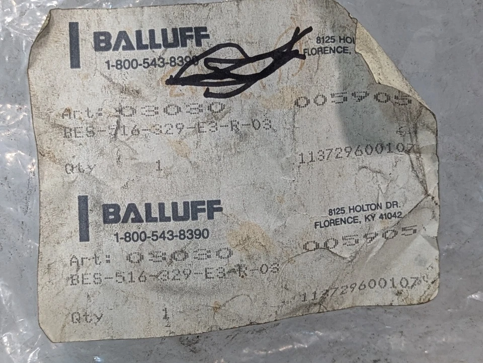 Balluff BES-516-329-E3-R-03 Proximity Sensor, BES516 329E3R-3 as pictured - Image 2 of 4