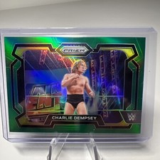 2024 Panini Prizm WWE Green Prizm Charlie Dempsey #18 NM-MINT