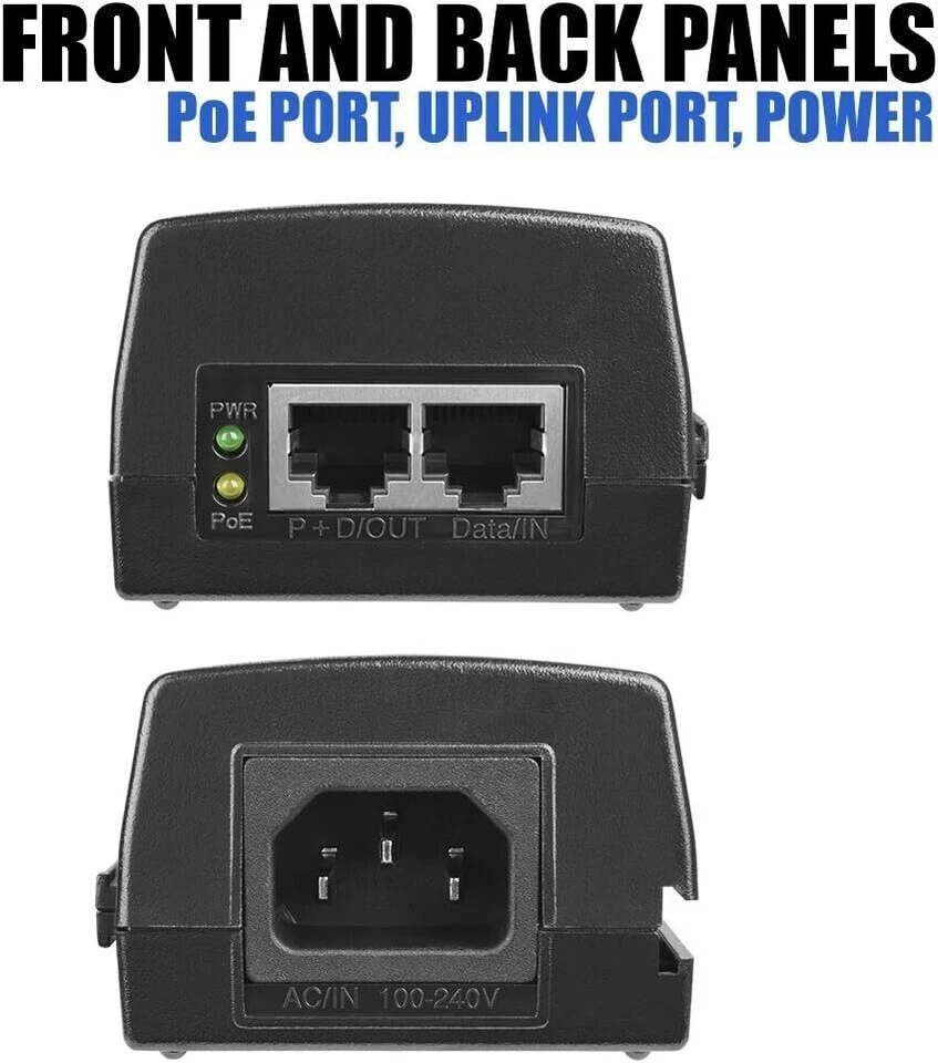 BV-Tech Gigabit Power Over Ethernet PoE++ Injector | 90W | 802.3 af/at/bt 325FT - Image 2 of 4