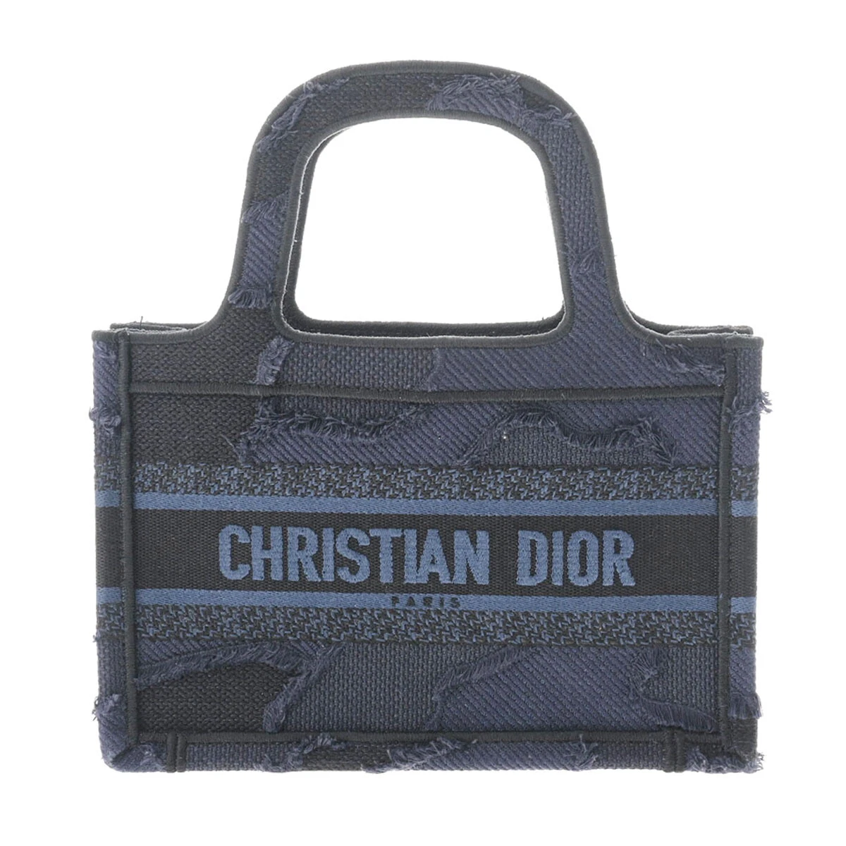 CHRISTIAN DIOR Livre fourre tout mini sac à main marine 800000111851000