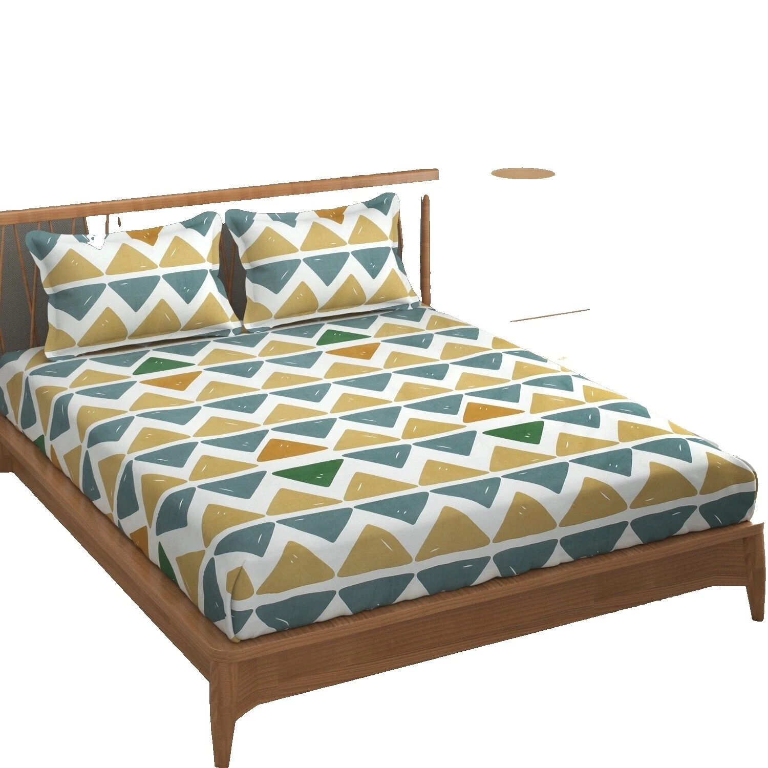 Multicolor Fitted Sheet Bed Sheets